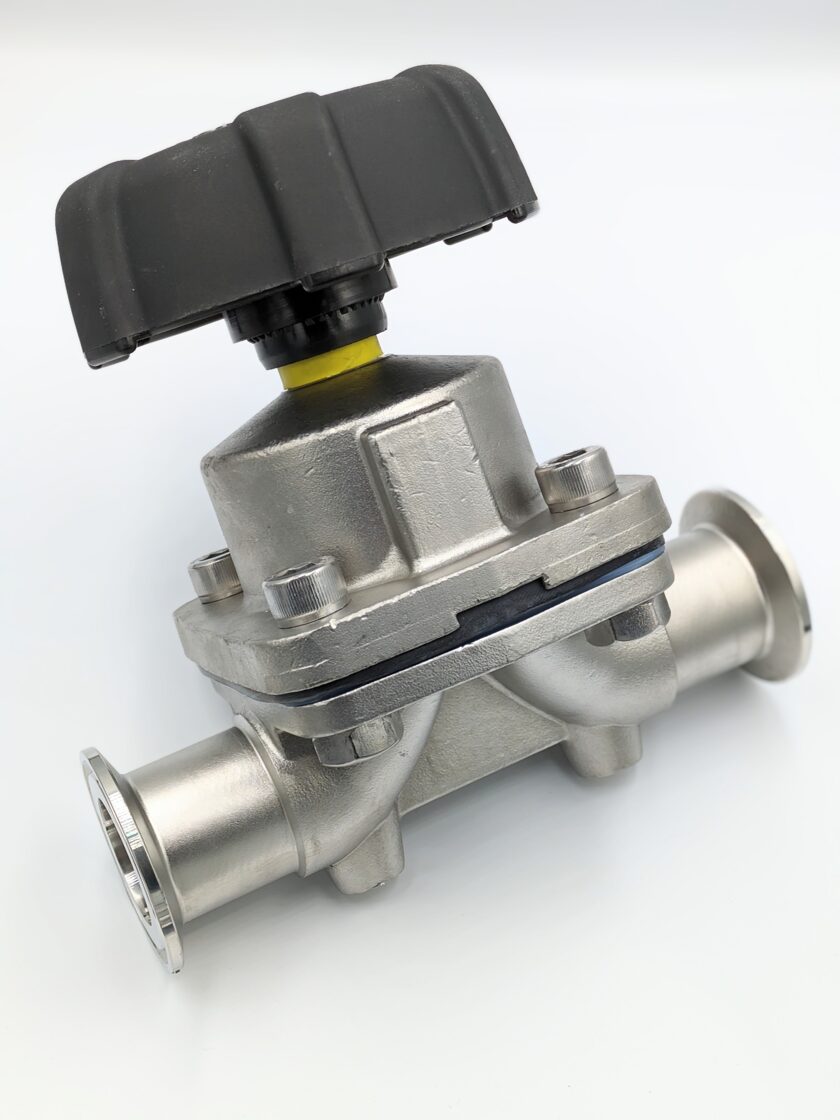 Tri Clamp diaphragm valve (1.5") – Sanitary Fitting | BrewingParts.eu 1.5 " Tri Clamp Valve SUS304 Stainless Steel Adjustable Pressu