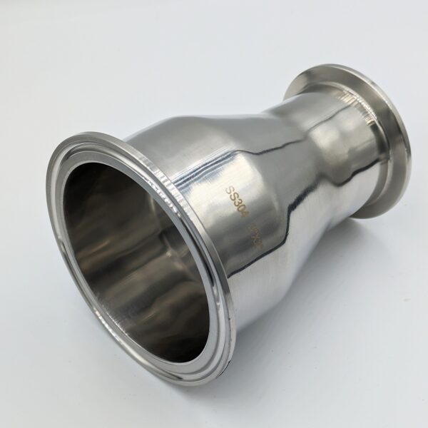 3" to 2" Tri Clamp Concentric Reducer Tube SS304