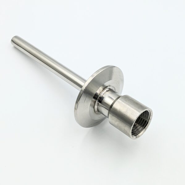 Stainless Steel Thermowell 1.5" Tri Clamp; L=10 cm